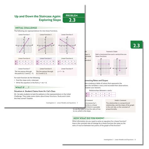 Connected Mathematics Project 4 Updates