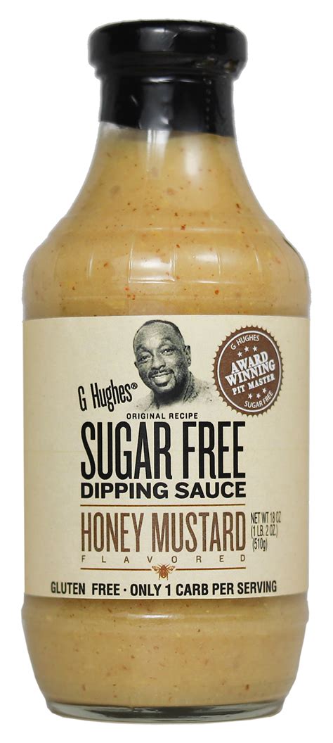 Sugar Free Dipping Sauce - Honey Mustard, G Hughes Smokehouse