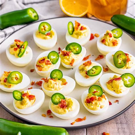 Jalapeno Popper Deviled Eggs