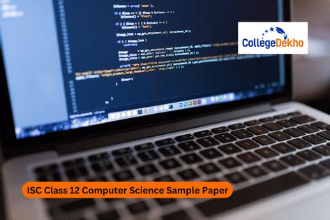 ISC Class 12 Computer Science Specimen Paper 2025-26: Download PDF ...