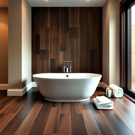 25 Dark Wood Floor Bathroom Ideas for a Cozy Retreat