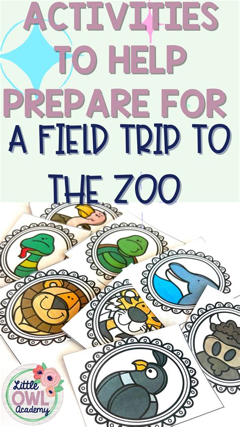 Activities to help Prepare for a Zoo Field Trip - Little Owl Academy