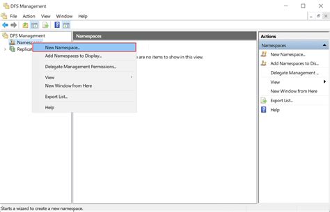 Image result for Create New Namespace