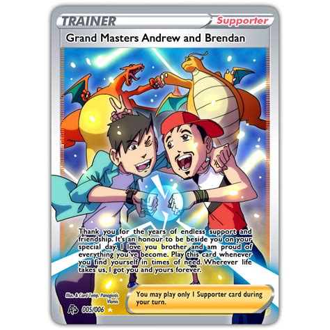 ArtStation - Custom Pokemon Trainer Card