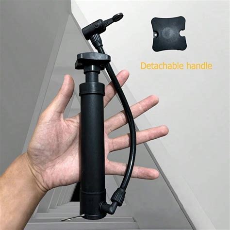 Pompa manuale ad alta pressione universale, per palloni da basket ...