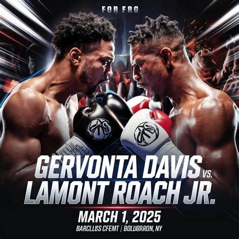Gervonta Davis vs Lamont Roach Date, Time, Fight Card, Predictions and ...
