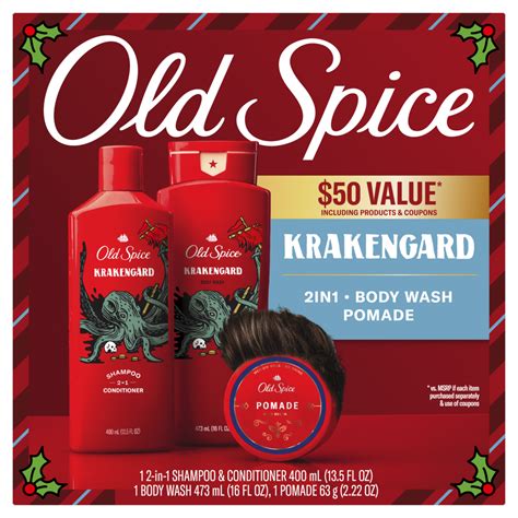 Old Spice Krakengard Holiday Pack - 3ct/6pk