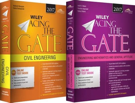 Buy Wiley Acing the GATE: Civil Engineering and Engineering Mathematics ...
