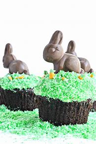 Image result for Easy Easter Bunny Cupcakes
