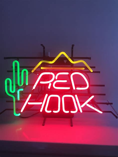 Vintage red hook saguaro cactus beer neon for Sale in Apache Junction ...
