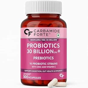Carbamide Forte 30 Billion Probiotics Supplement | Gut Cleanse Detox ...