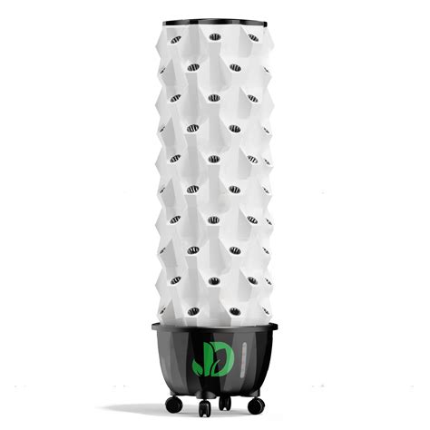 Buy Hydroponic Growing Tower – A 10 Layers (80 Pots) Vertical Growing ...