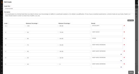 How to add the exam grade in CBSE Examination? - Smart School : School ...