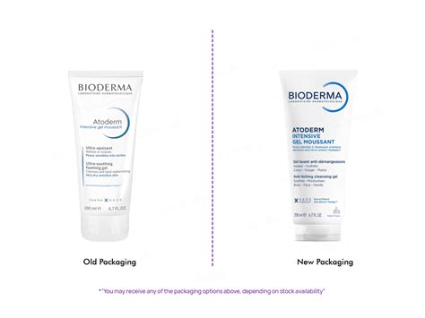 Bioderma Atoderm Intensive Gel Moussant Anti-Itching Cleansing Gel, 20 ...