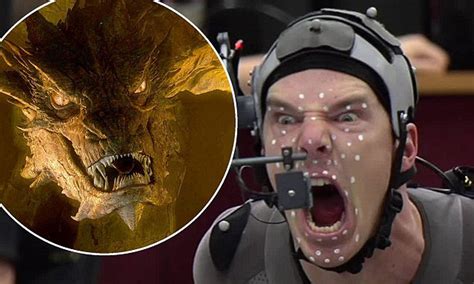 Benedict Cumberbatch Smaug Motion Capture Gif