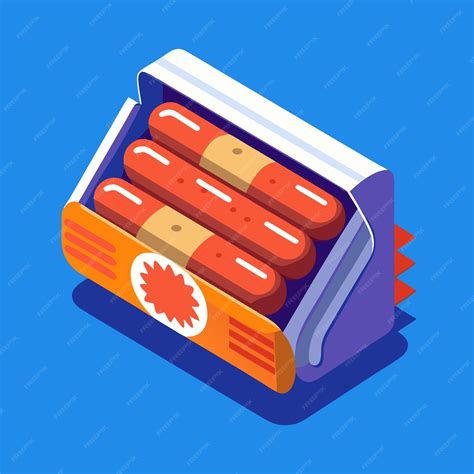Premium Vector | Ball Park Beef Franks Juicy and Flavorful Hot Dogs