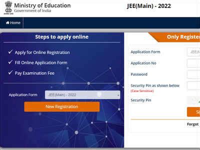 JEE Main 2022 application form for April session reopened, apply here ...