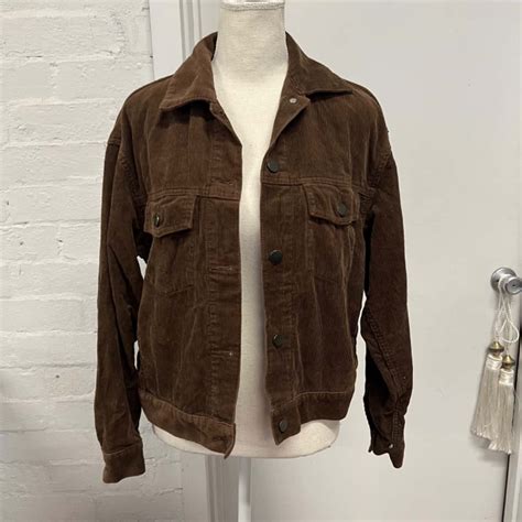 Uniqlo Size XS Brown Corduroy Jacket