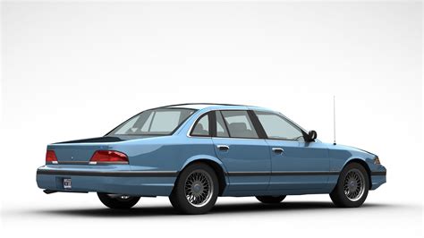 Ford Crown Victoria 1992 - 3D Model by Carmodels3D