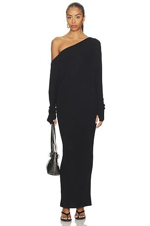 Off Shoulder Black Long Dresses | REVOLVE