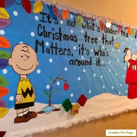12 Fun Christmas Bulletin Board Ideas For School Cafeteria