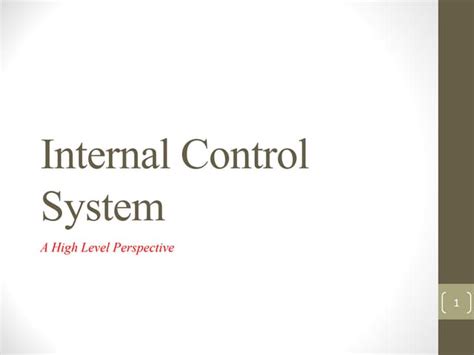 Internal Control System Tutorial Handouts 的图像结果
