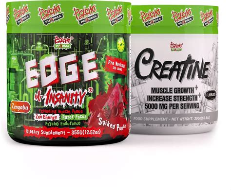 Edge Of Insanity Pre Workout Caffeine - WORKOUT CARDIO ROUTINE