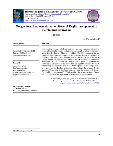 Image result for Google Form Assignment