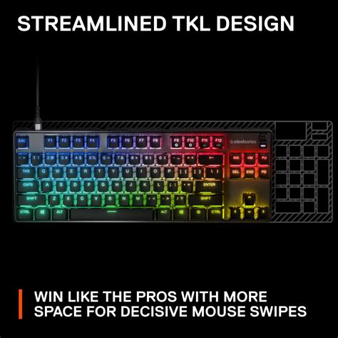 SteelSeries Apex 9 TKL Mechanical Gaming Keyboard India | Ubuy