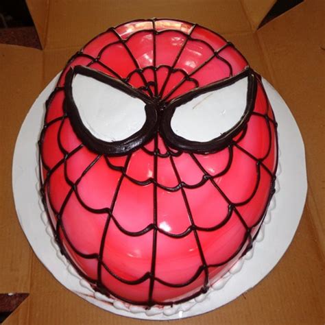 Buy Online Eggless Spiderman Face Cake Delivery In Noida, Spiderman ...