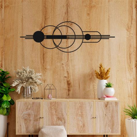 Abstract Geometric Metal Wall Art – auromin.in