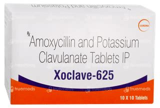 Xoclave 625 Mg Tablet: Uses, Side Effects, Price & Substitutes