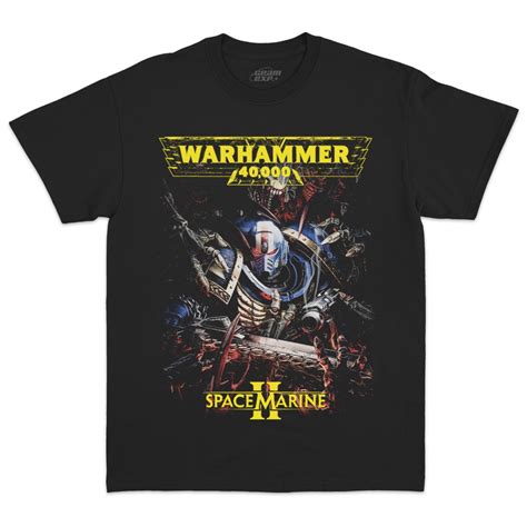 Warhammer 40,000 Space Marine 2 | Geamexp T-Shirt Game Warhammer 40k ...
