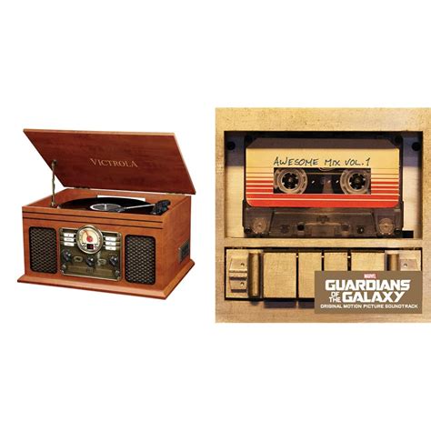 Buy Victrola Classic 6-in-1 Entertainment Center – Bluetooth Record ...