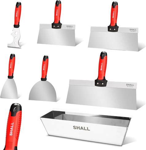 Bates- Drywall Knife Set, 6pcs, Drywall Tools Finishing, Drywall Mud ...