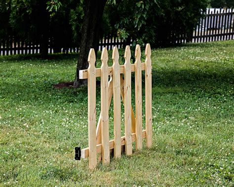 Picket Fence Gate Construction