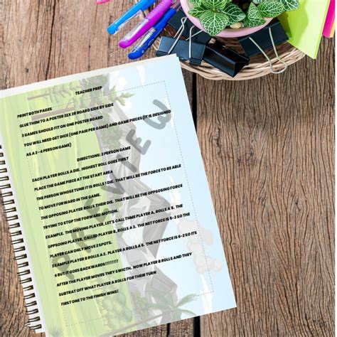 Calculating Net Forces Board Game!!!! (Color) | Made By Teachers