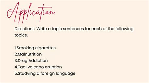 Image result for Topic Sentence Outline Example