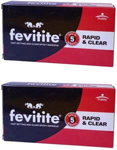 Fevitite Rapid 36 Gram Epoxy Adhesive (Pack of 2 Pcs) Adhesive Price in ...