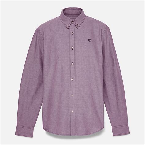 Oxford Shirt for Men in Purple