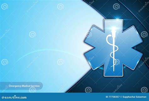 EMS Emergency Medical Service Logo Stock Image | CartoonDealer.com ...
