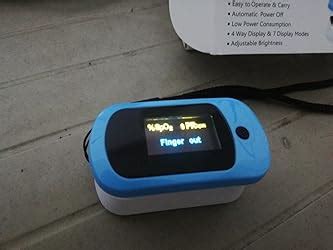 ELKO EL-560 FDA Approved Finger Tip Pulse Oximeter with Oxygen ...