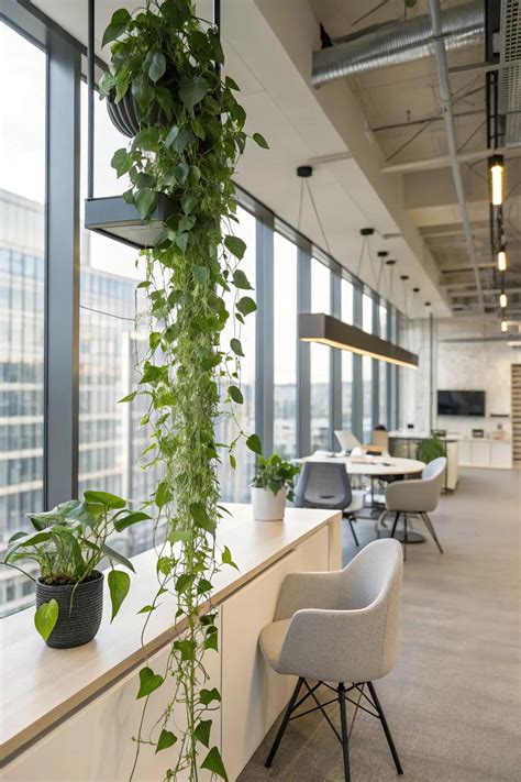 Bringing Nature into Office Decor with Plants - Little Soul Home