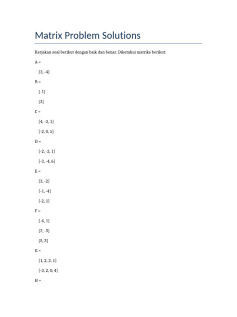 Python Matrix Problems 的图像结果