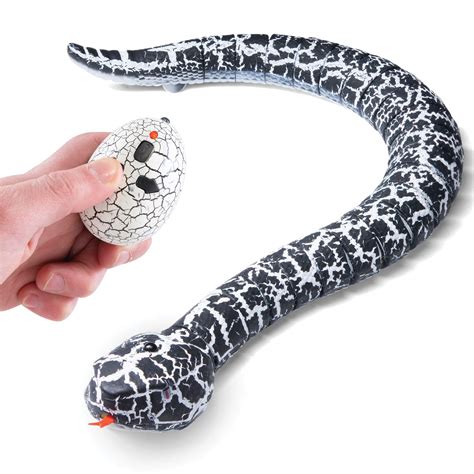 Buy Top Race Infrared Remote Control Slithery Rattle Snake Creature Toy ...