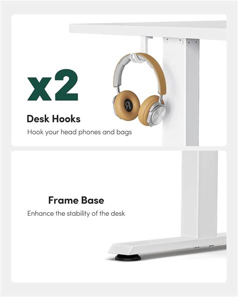 FEZIBO Electric Standing Desk, Height Adjustable India | Ubuy