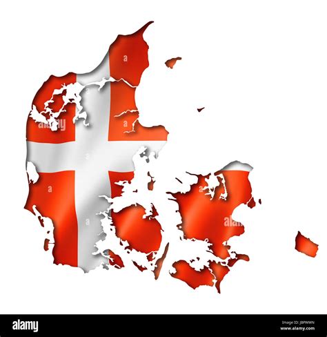 Outline map of denmark hi-res stock photography and images - Alamy