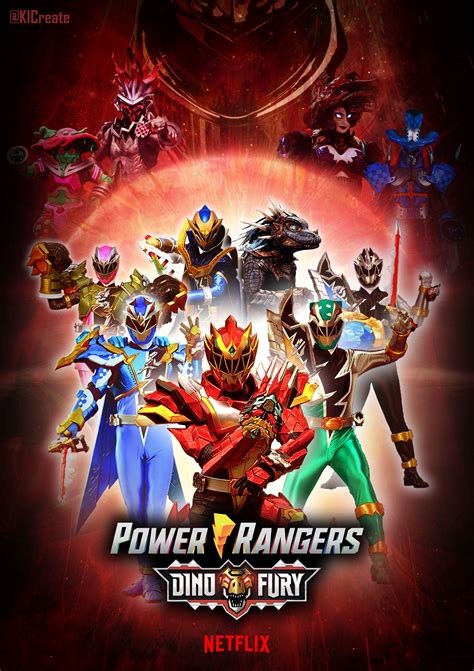 ArtStation - Power Rangers Dino Fury Season 2 Final Poster