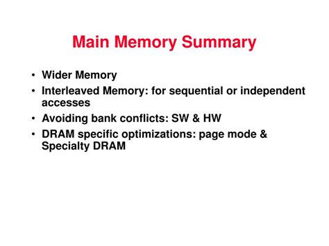 Image result for Main Memory
