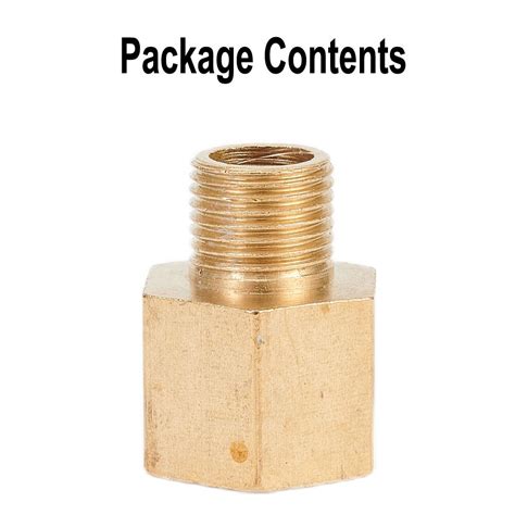 Brass Reducer 1/8“ Male-NPT To 1/4 Female Npt Pipe | Ubuy India